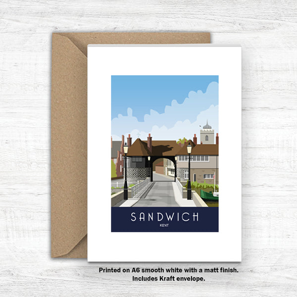 Load image into Gallery viewer, Sandwich A6 Greeting Card
