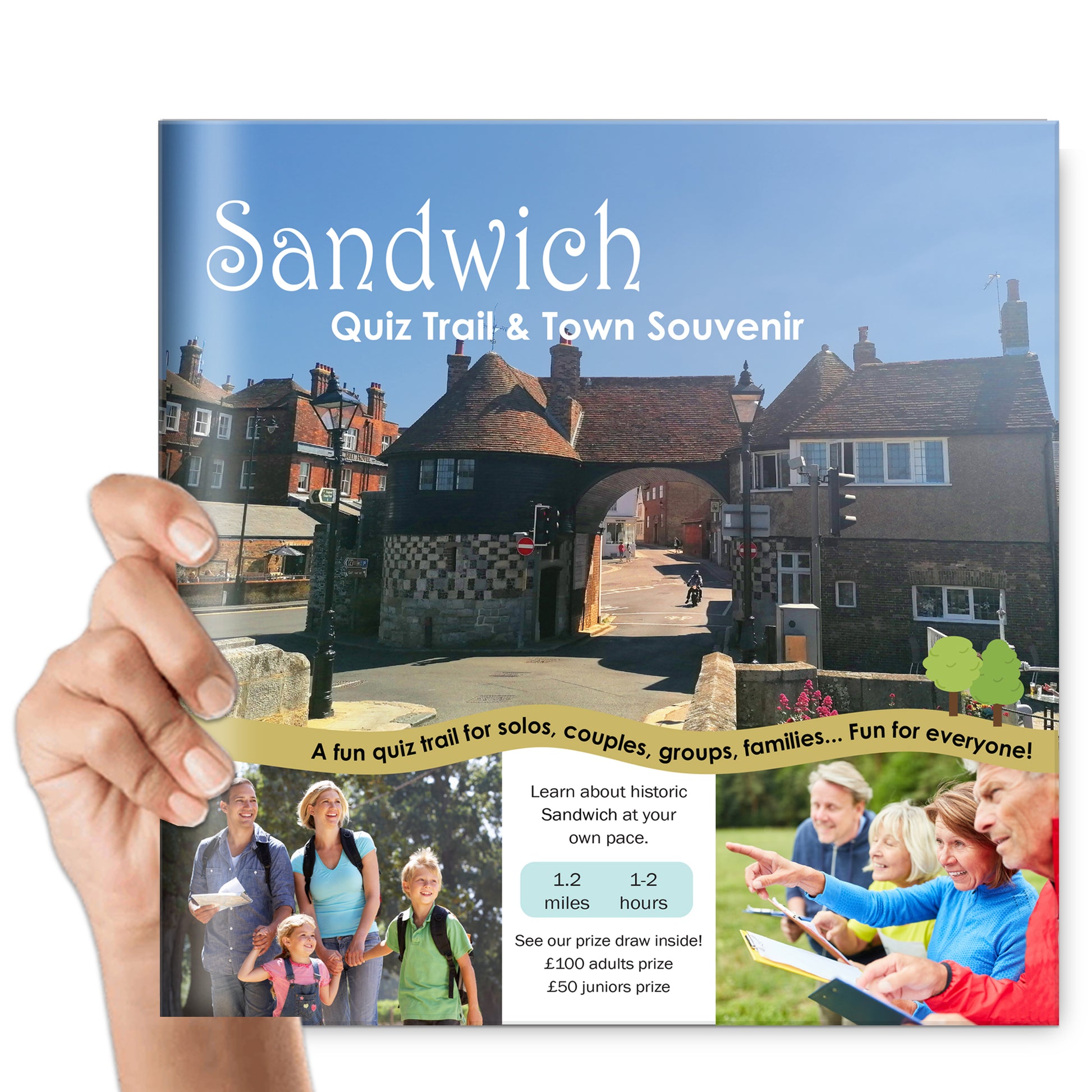 Explore Sandwich in a new way with the Sandwich Quiz Trail!
