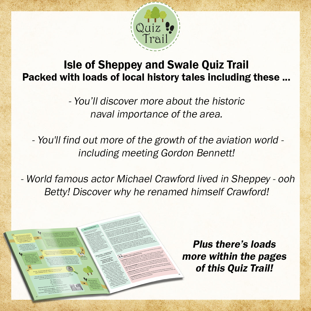 You'll discover so much with the Isle of Sheppey and Swale Quiz Trail!