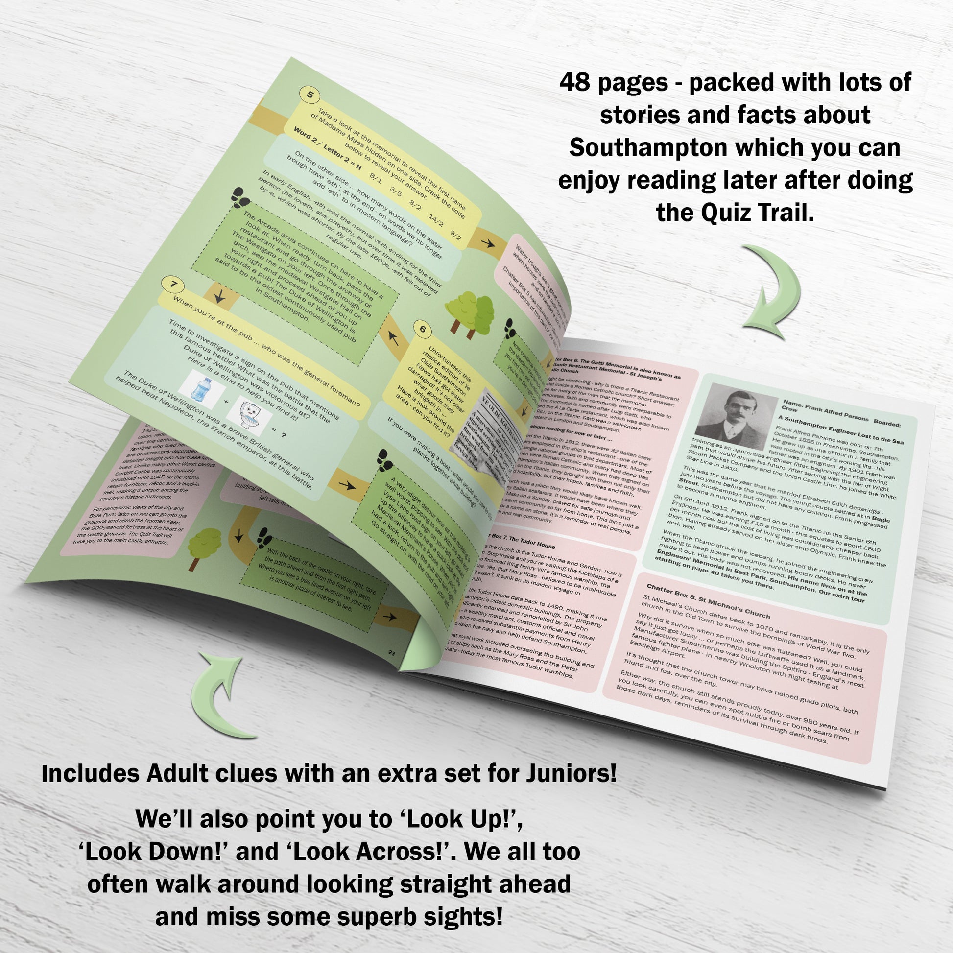 Southampton Quiz Trail open book 