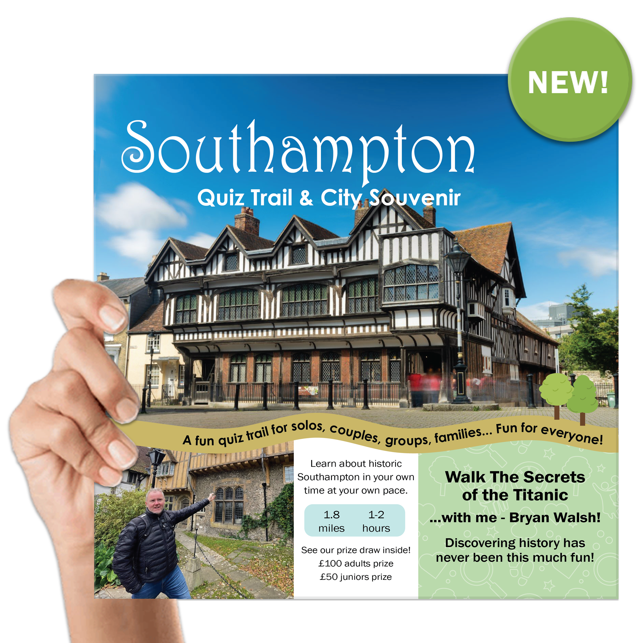 Explore Southampton with the Southampton Quiz Trail and City Souvenir!