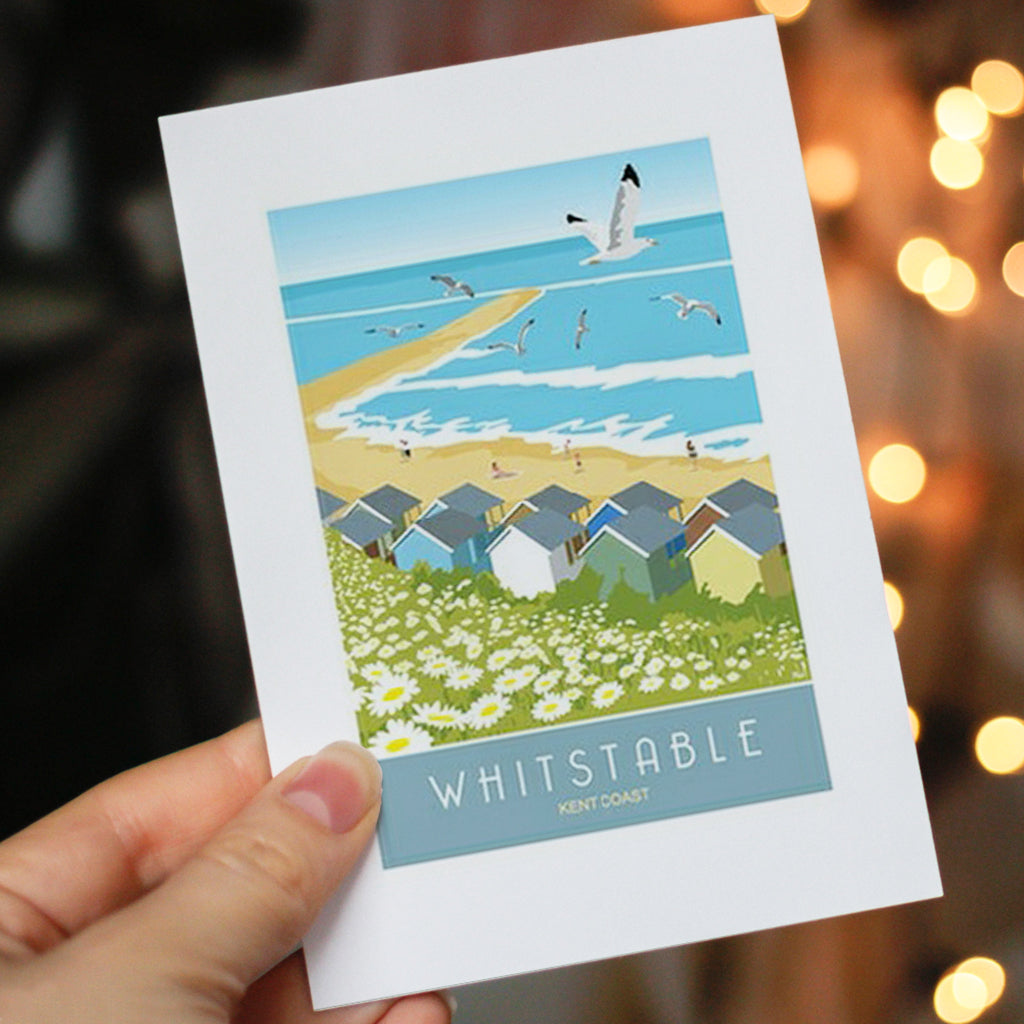 Whitstable A6 Greeting Card