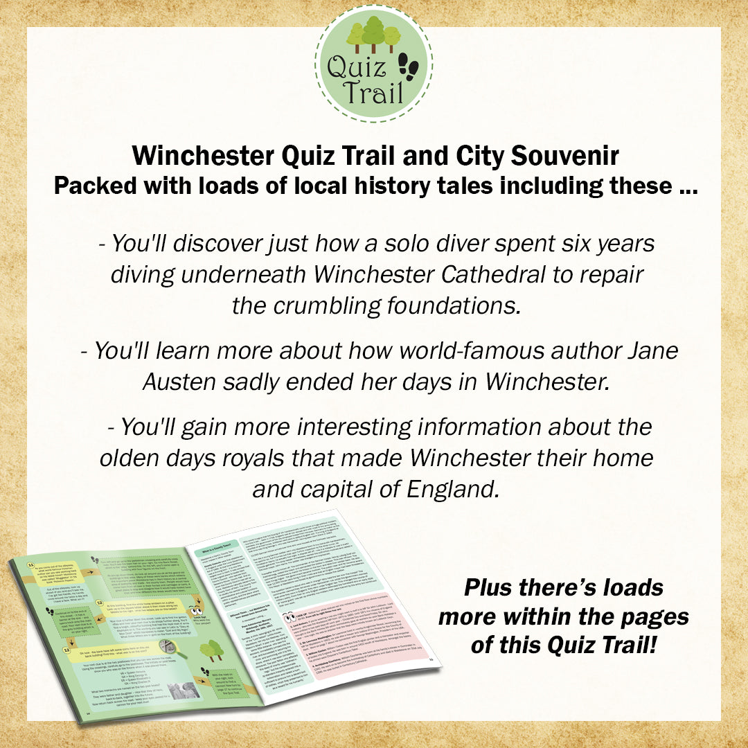 You'll discover so much with the Winchester Quiz Trail!