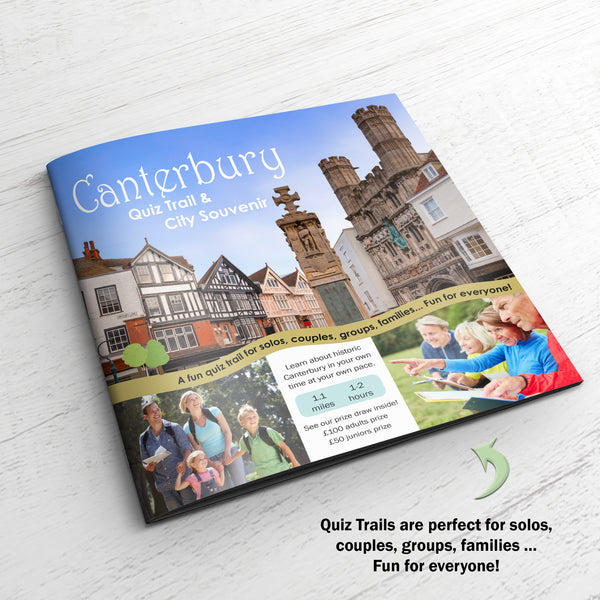 Load image into Gallery viewer, Canterbury Quiz Trail Front Cover

