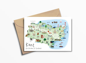 Kent - 'In The Spring Time' Greeting Card