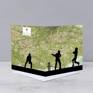 South of England - Cricketers Greeting Card