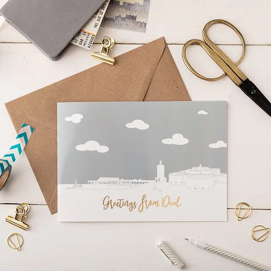 Deal - Day Scene Greeting Card