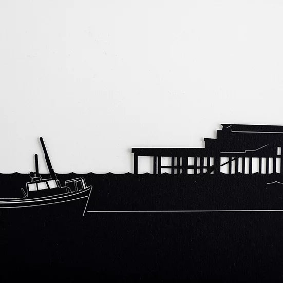 Load image into Gallery viewer, Deal - Skyline Papercut Craft Print
