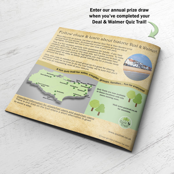 Load image into Gallery viewer, Deal &amp; Walmer Quiz Trail Back Cover

