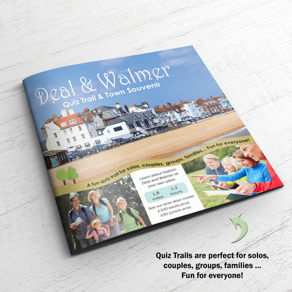 Load image into Gallery viewer, Deal &amp; Walmer Quiz Trail Front Cover
