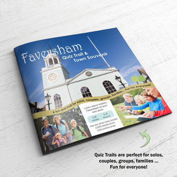 Load image into Gallery viewer, Faversham Quiz Trail Front Cover
