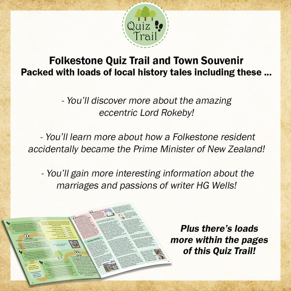 Load image into Gallery viewer, Folkestone Quiz Trail Description
