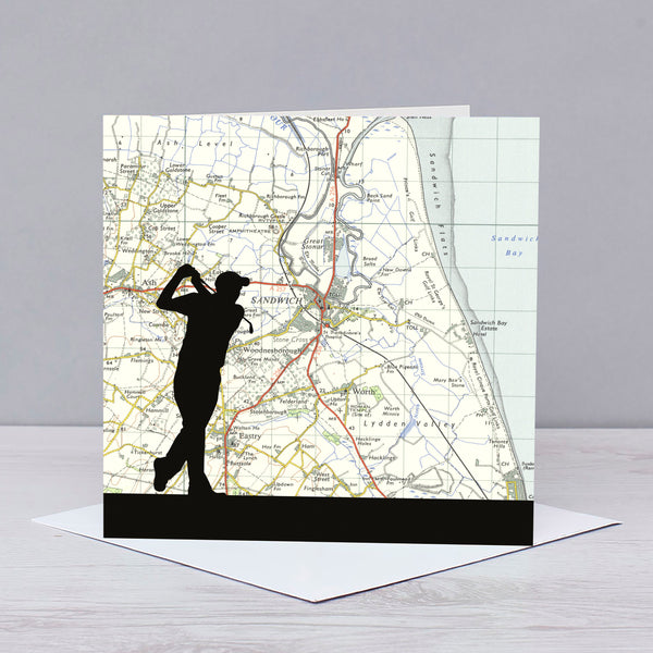 Load image into Gallery viewer, Sandwich - Golf at Royal St. George&#39;s Greeting Card
