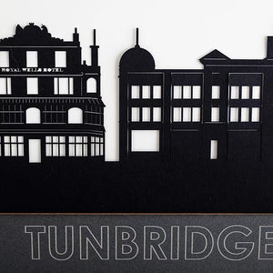 Tunbridge Wells - Skyline Papercut Craft Print